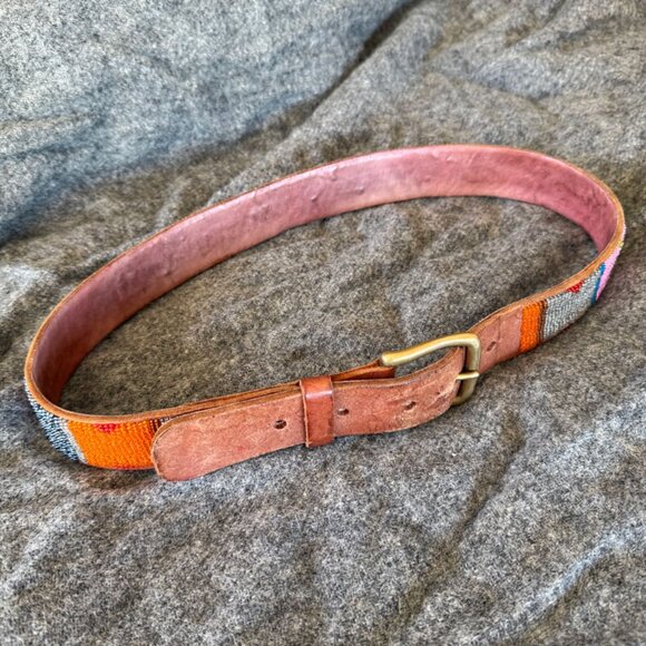 Leather Beaded Belt - Picture 5 of 6